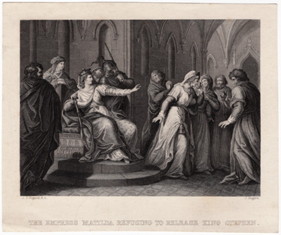 The Empress Mathilda Refusing to Release King Stephen